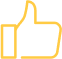 Icon of a thumbs up