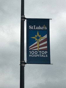 St. Luke's Hospital Sign